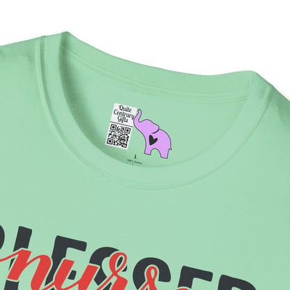 Blessed Nurse Adult T-shirt