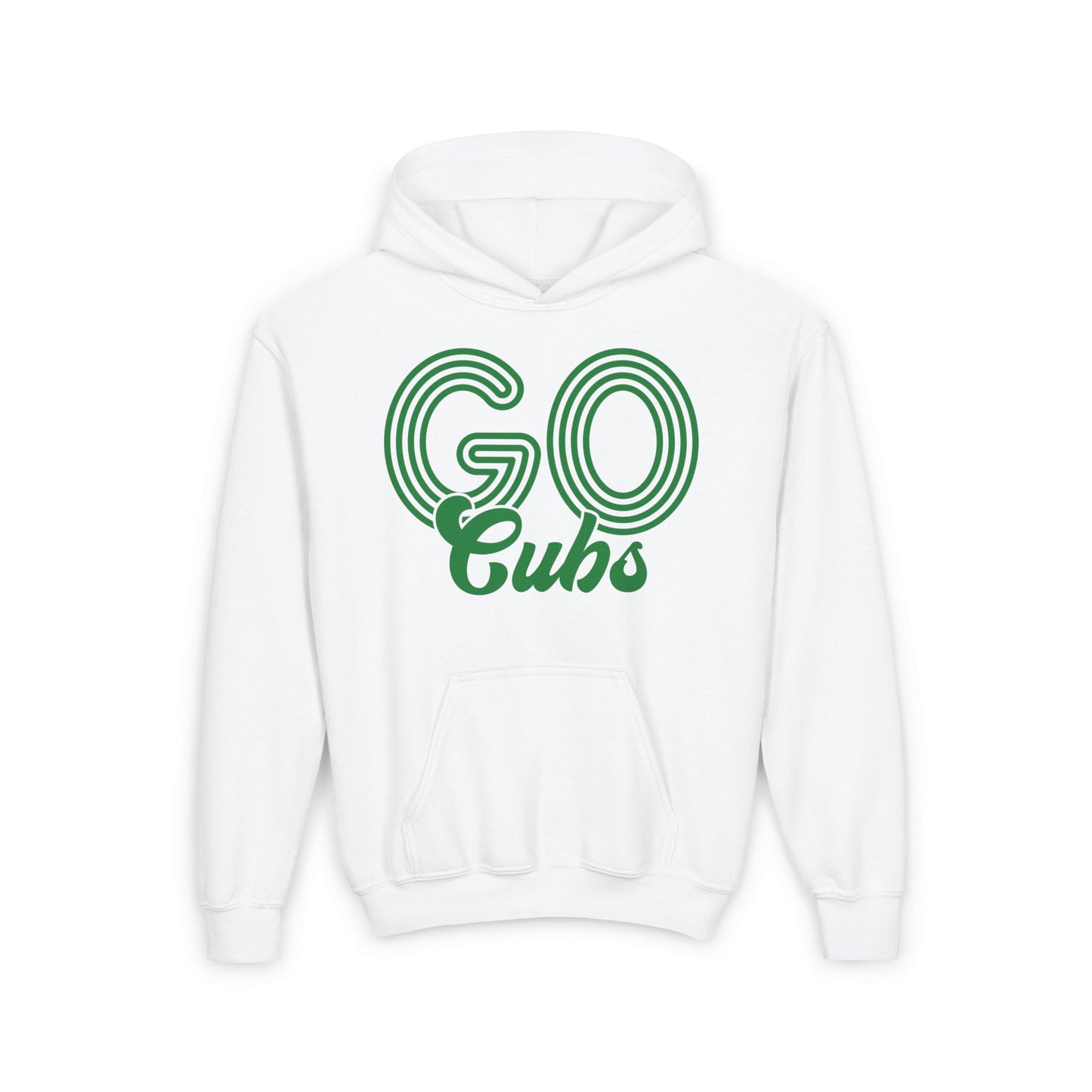 Go Cubs Youth Heavy Blend Hoodie