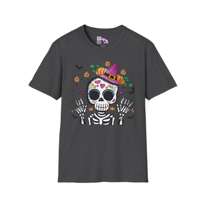Dios de Muertos Skull Adult T-shirt