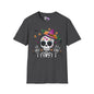 Dios de Muertos Skull Adult T-shirt