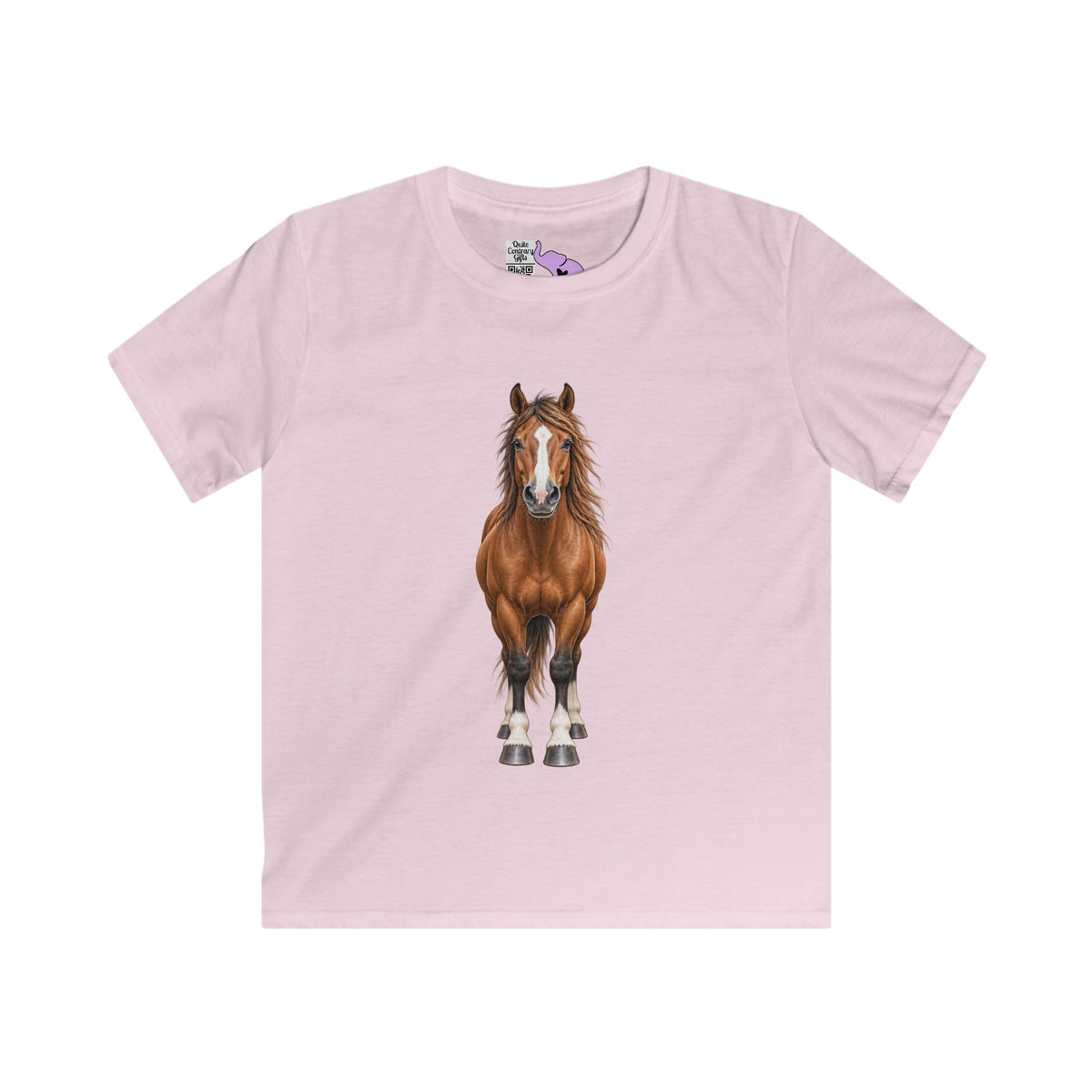 ""Front to Back Horse Lover Youth Softstyle Tee