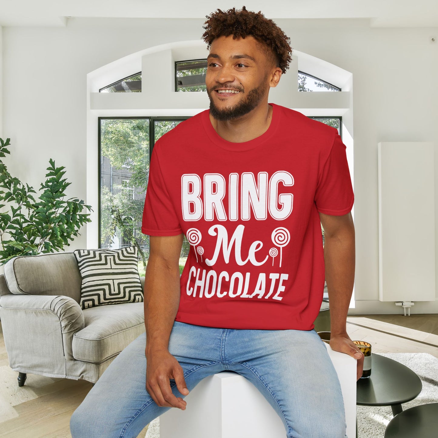 Bring Me Chocolate Adult T-shirt