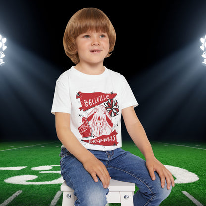 Bellville Brahmas #1 Heavy Cotton™ Toddler T-shirt