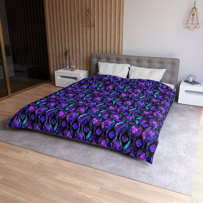 Celestial Glass Microfiber Duvet Cover