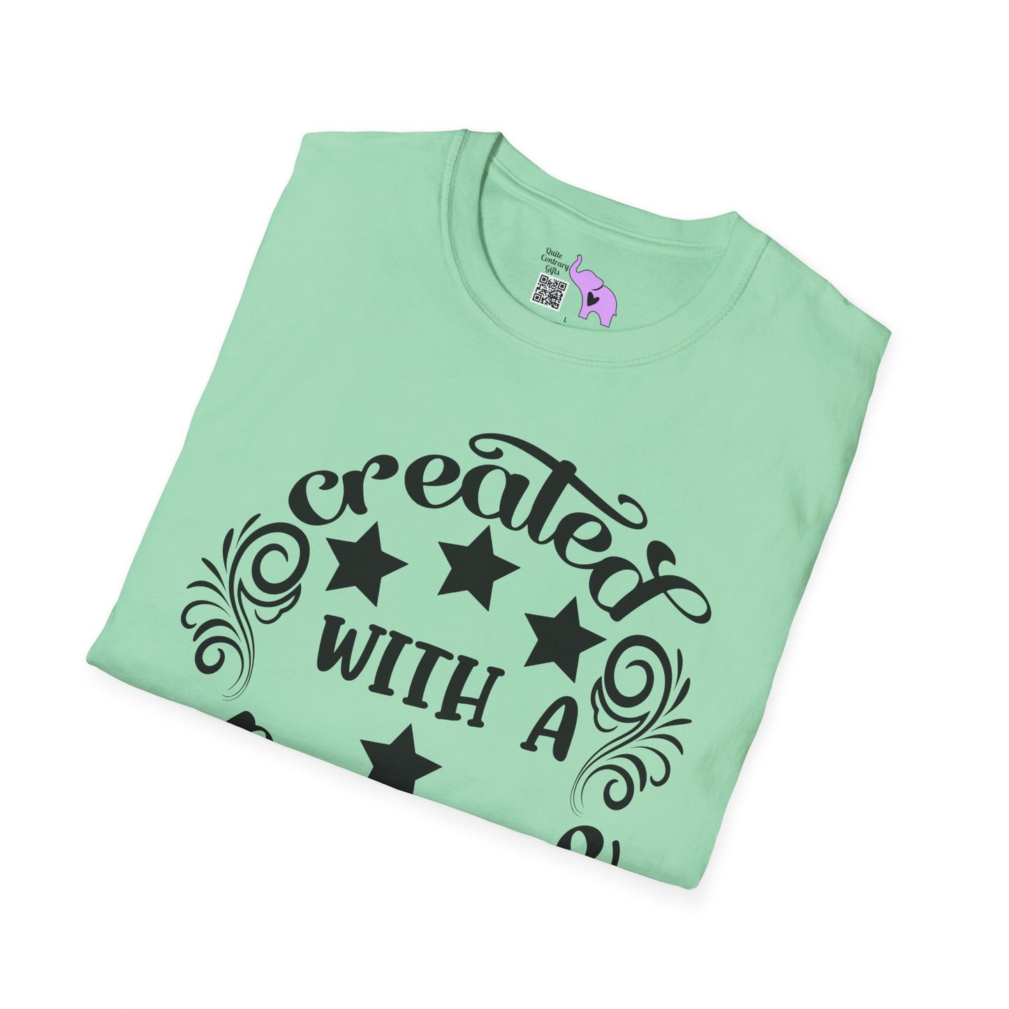 Created With A Purpose Adult T-shirt
