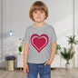 Outline Heart Heavy Cotton™ Toddler T-shirt
