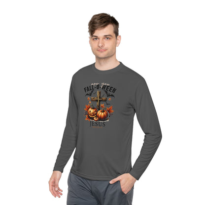 Are You Fall-O-Ween Jesus Lightweight Long Sleeve Tee