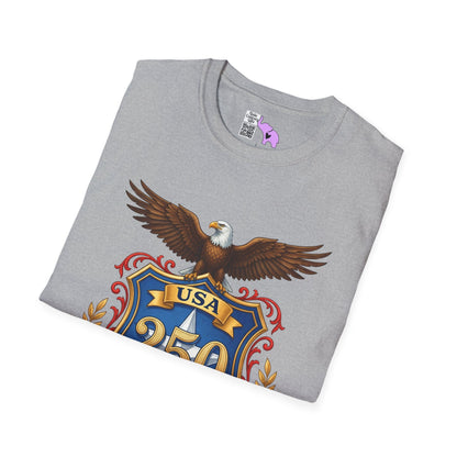 USA 250 Years of Freedom Adult T-shirt
