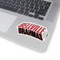 Burton Panthers (Angled, Black) Kiss-Cut Decal