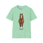 ""Front to Back Horse Lover Adult T-shirt