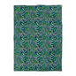 Warped Green Checkered Microfiber Duvet Cover