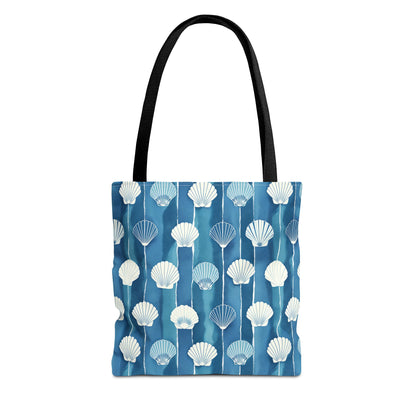 Oceanline Shells Canvas Tote Bag