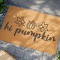 Hi Pumpkin Coconut Fiber Doormat
