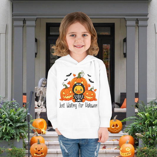 Just Waiting for Halloween Toddler Hoodie