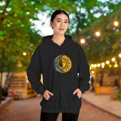Sun Moon Stars Heavy Blend™ Hooded Sweatshirt