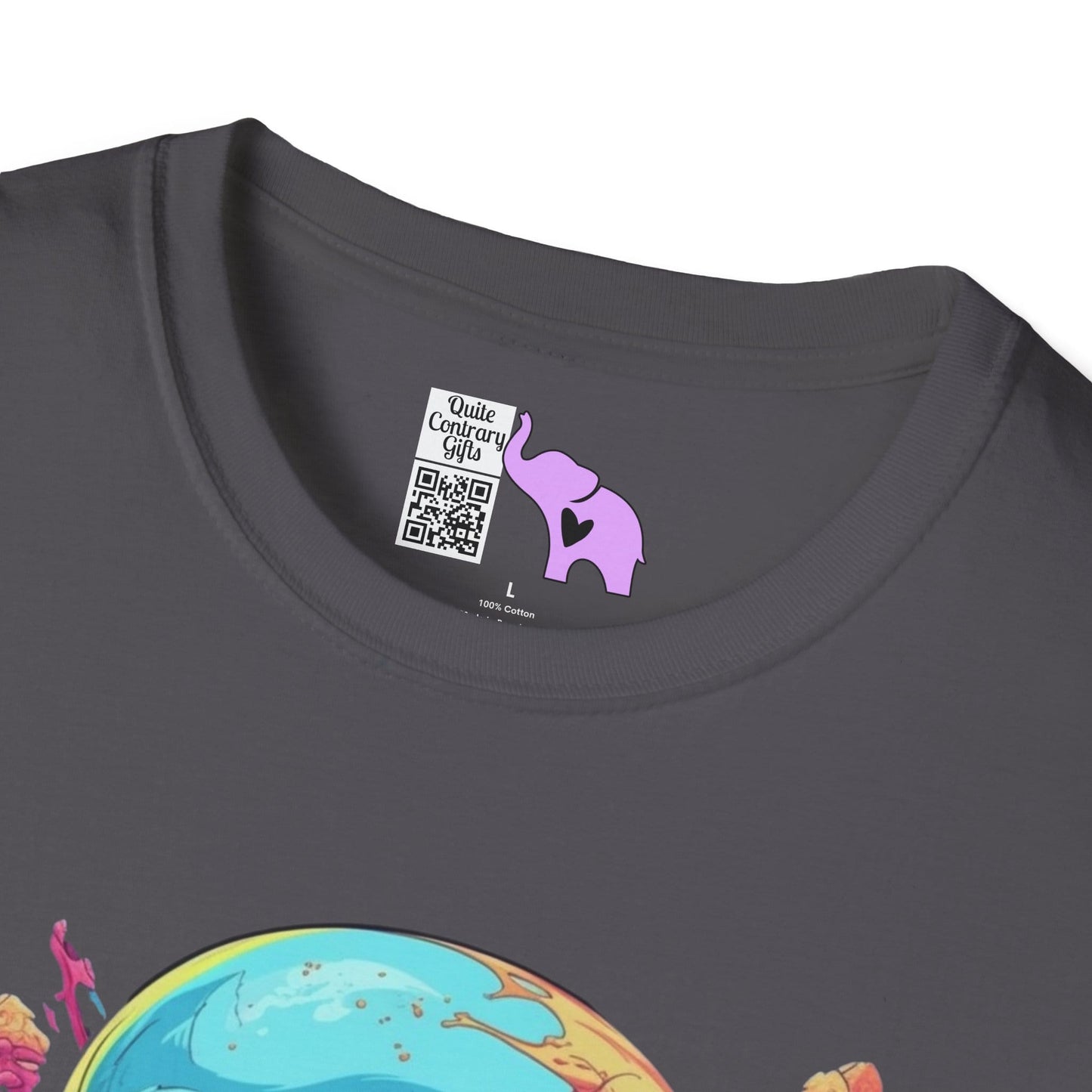 Psycho Skull Adult T-shirt