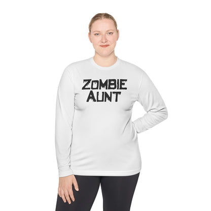""Zombie Aunt Adult Long Sleeve Tee