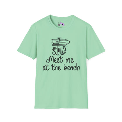 Meet Me At The Beach Adult T-shirt