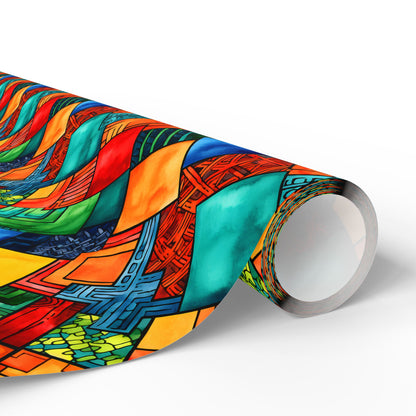 Heritage Pulse Kwanzaa Wrapping Paper