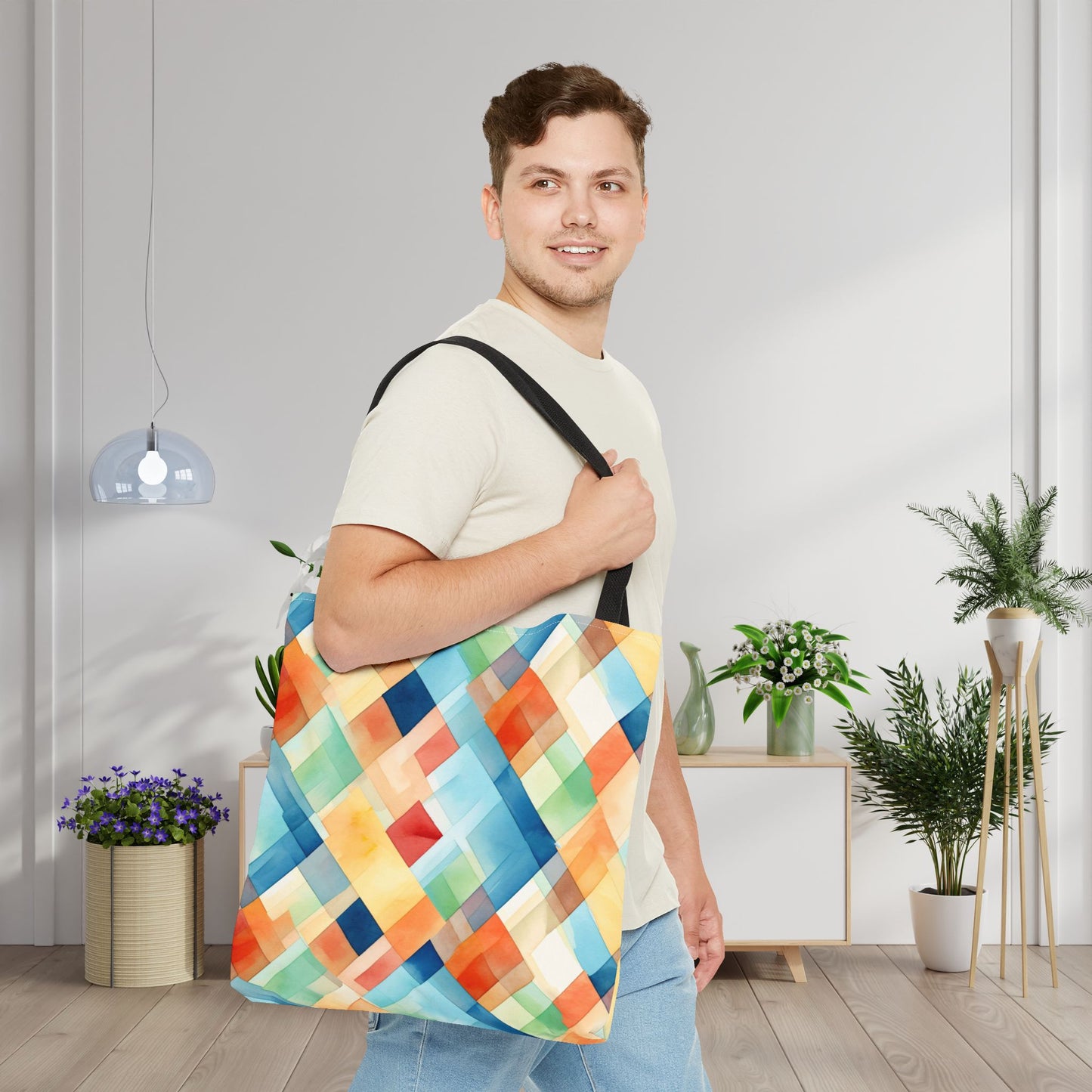 Rustic Radiance Canvas Tote Bag