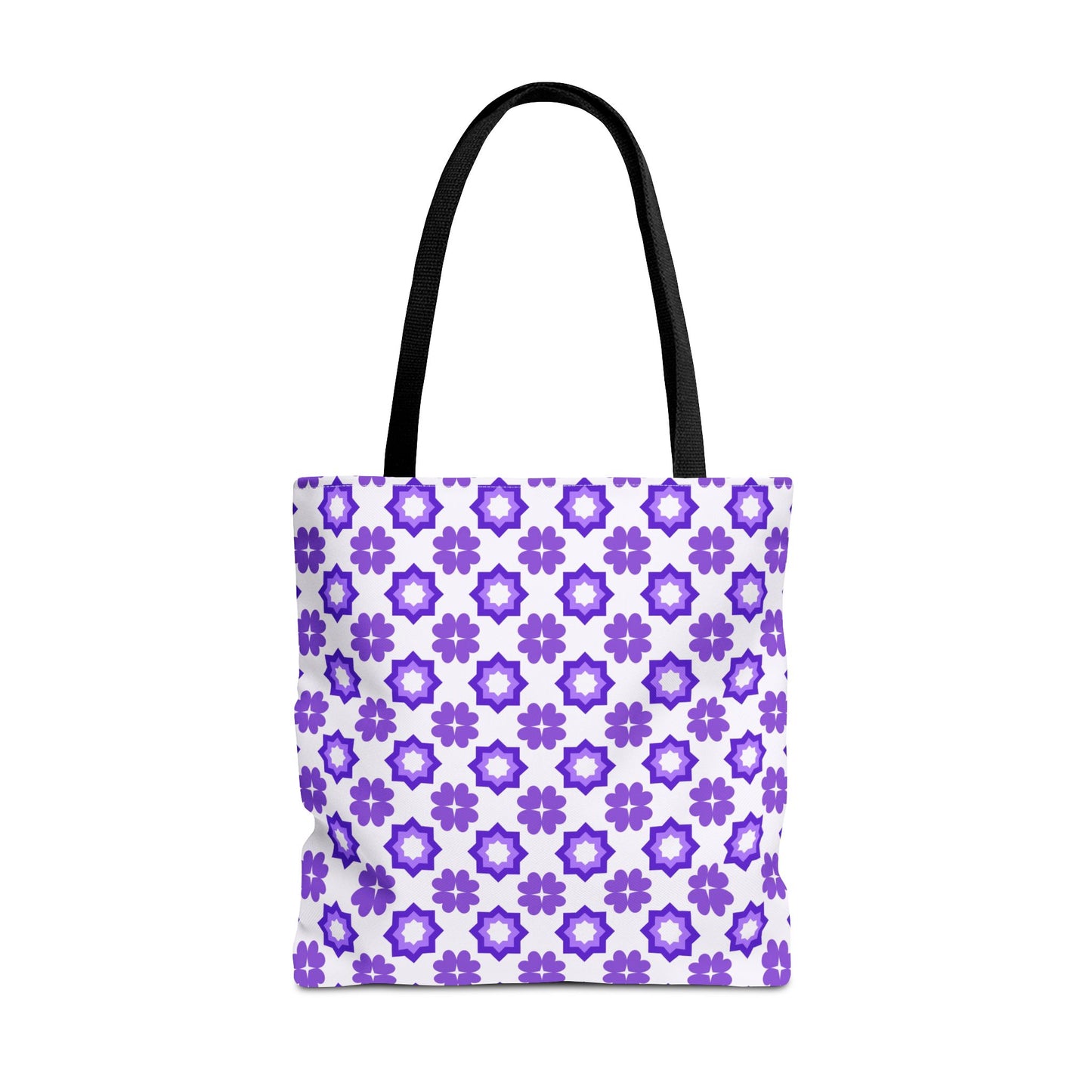 Purple Prism Garden Canvas Tote Bag