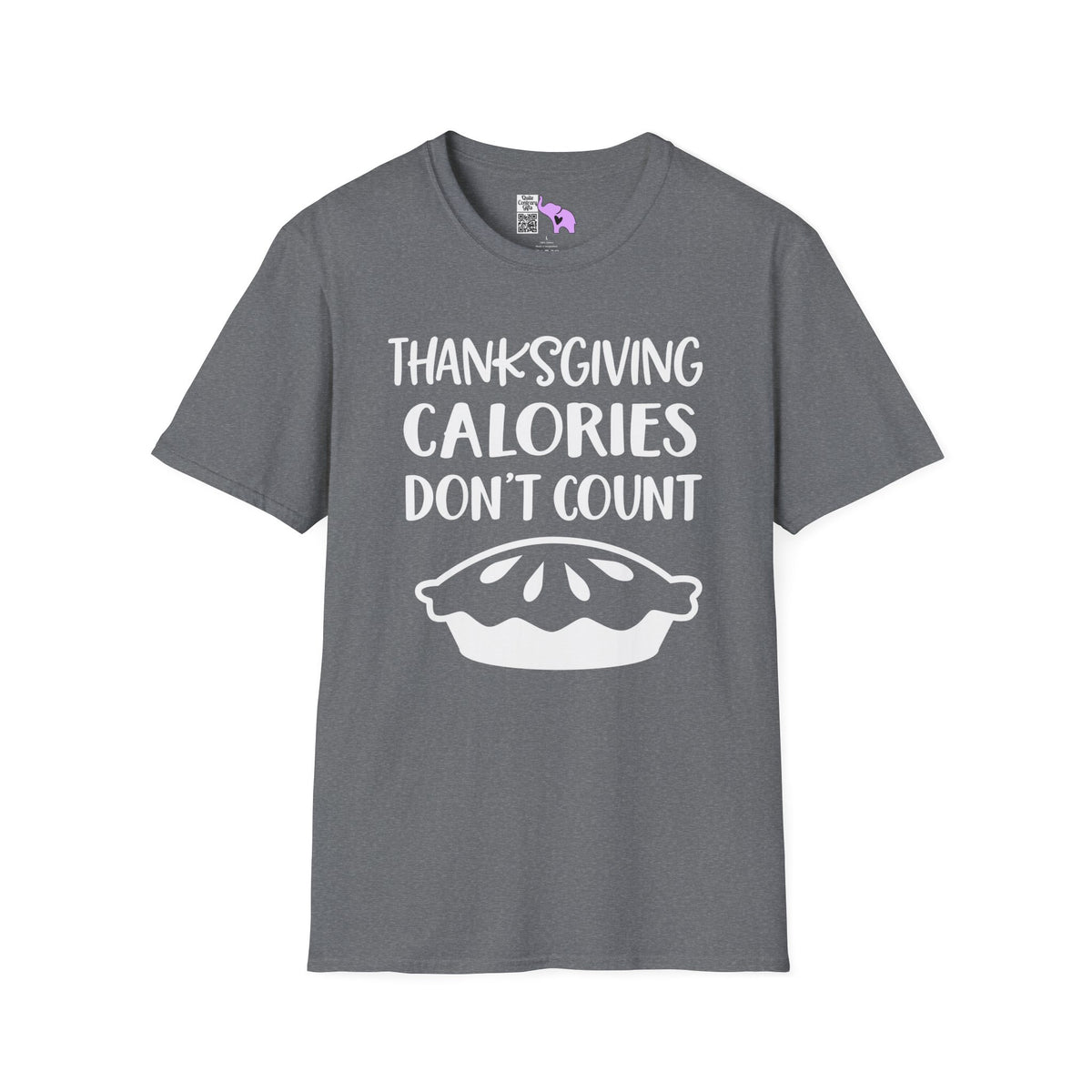 Thanksgiving Calories Don't Count Adult T-shirt