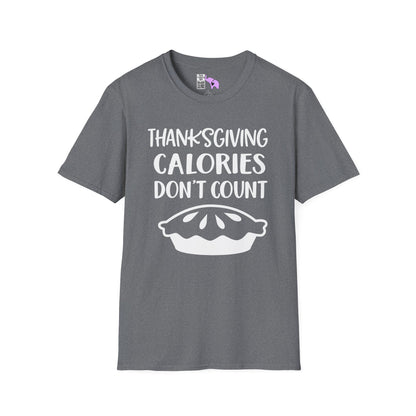 Thanksgiving Calories Don't Count Adult T-shirt