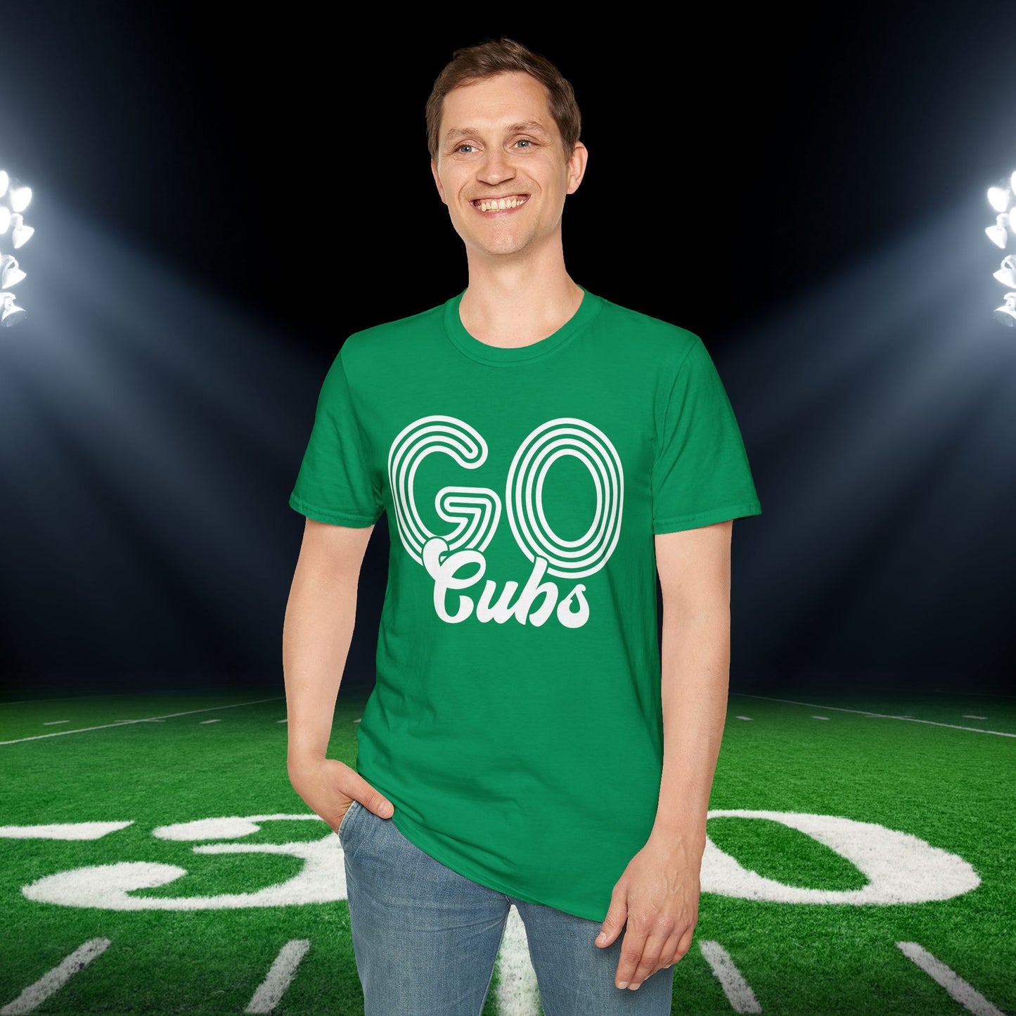 Go Cubs Adult T-shirt