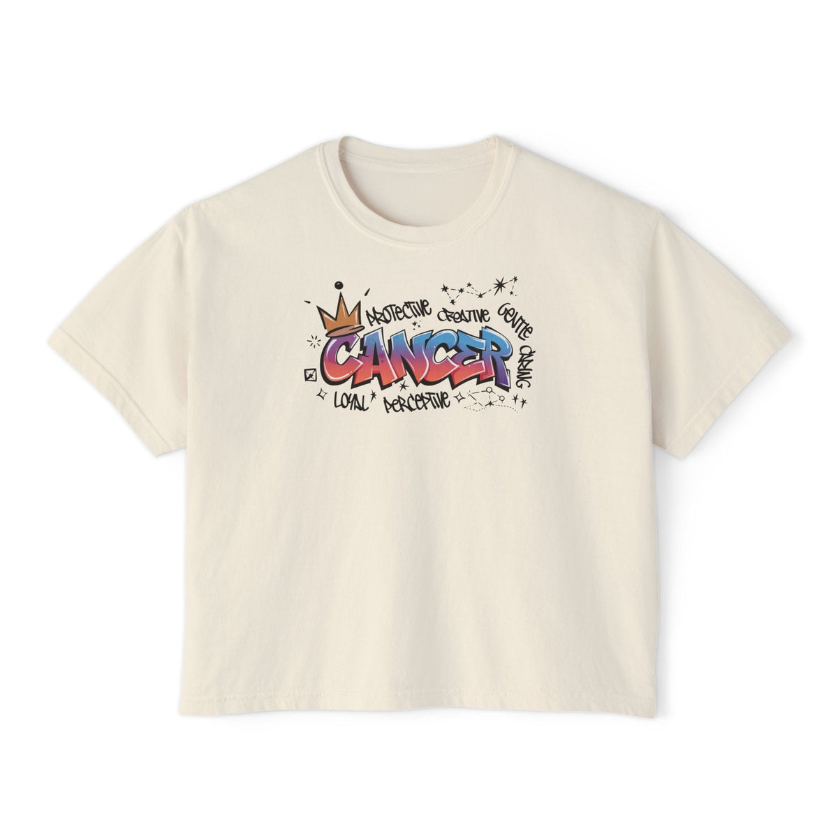 Cancer Street Art Women's Boxy Tee