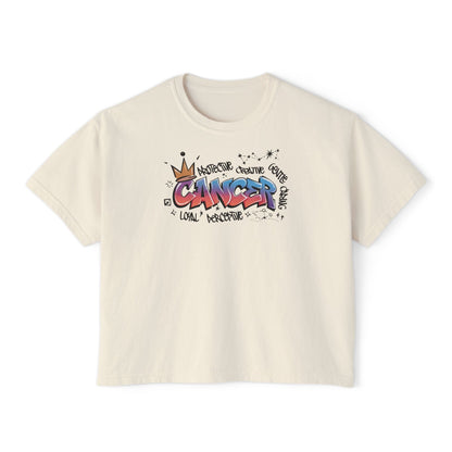 Cancer Street Art Women's Boxy Tee
