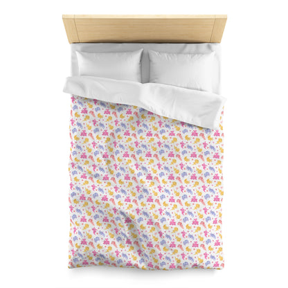 Axolotl Whimsy Microfiber Duvet Cover