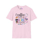 Coffee Gives Me Nurse Powers Adult T-shirt
