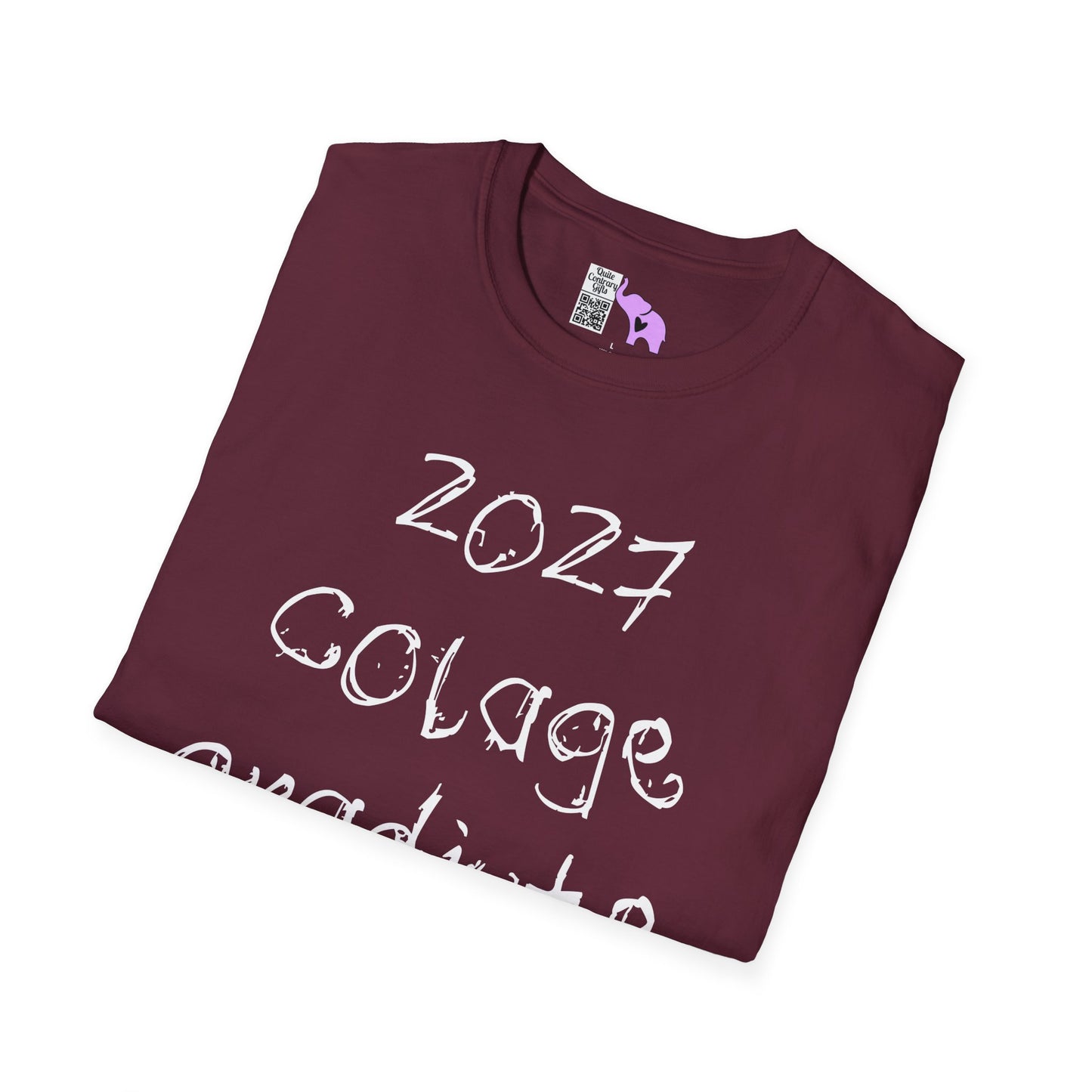 Colage Gradjute 2027 Adult T-Shirt
