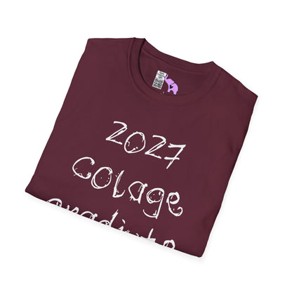 Colage Gradjute 2027 Adult T-Shirt