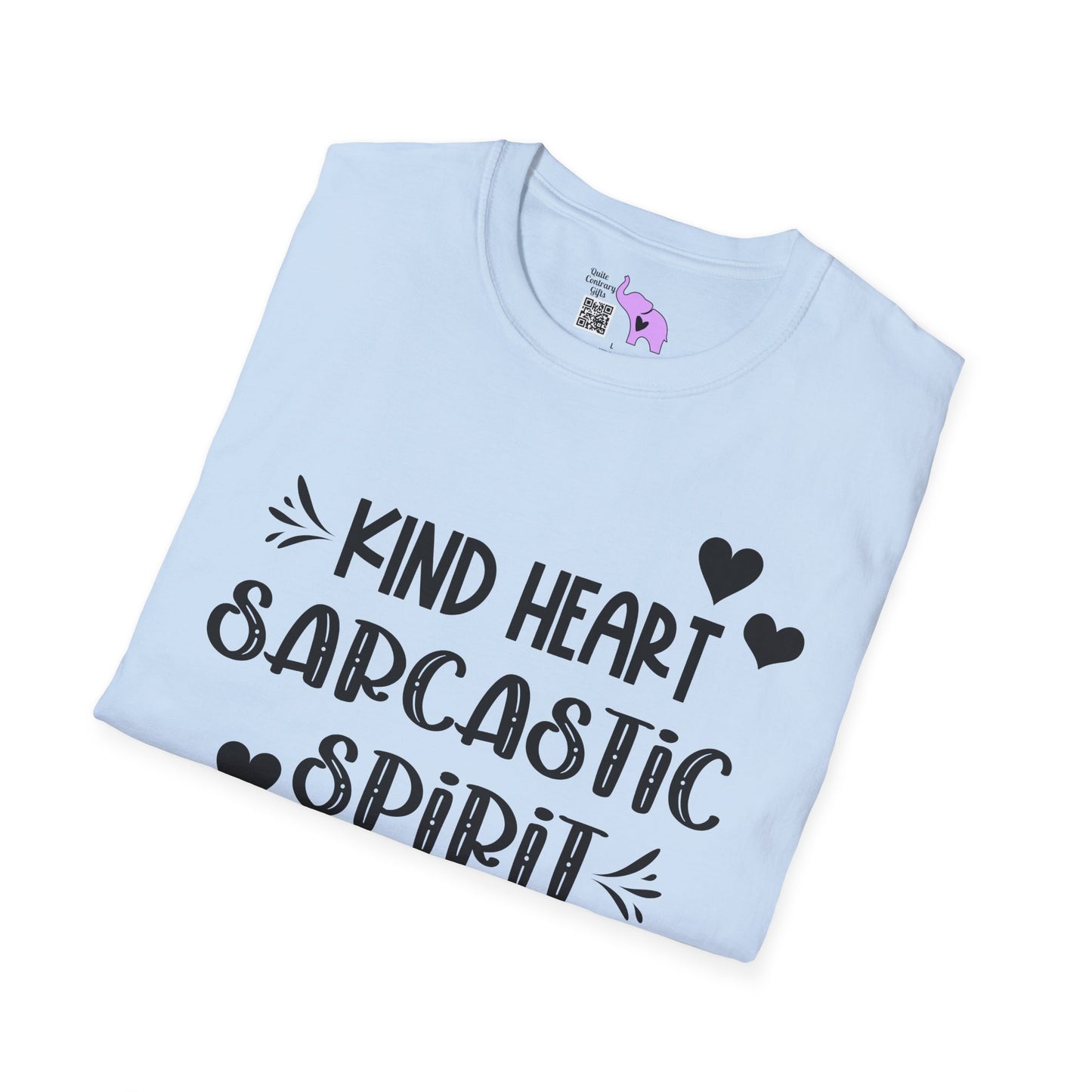 Kind Heart Sarcastic Spirit Adult T-shirt