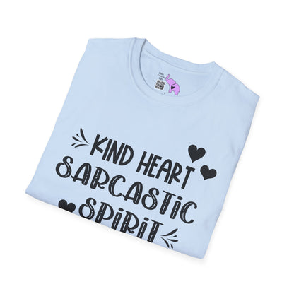 Kind Heart Sarcastic Spirit Adult T-shirt