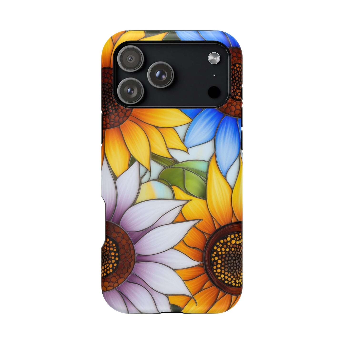 Colorful Sunflowers MagSafe® Compatible Tough Case for iPhone