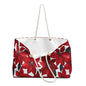 Inked Poinsettias Weekender Bag