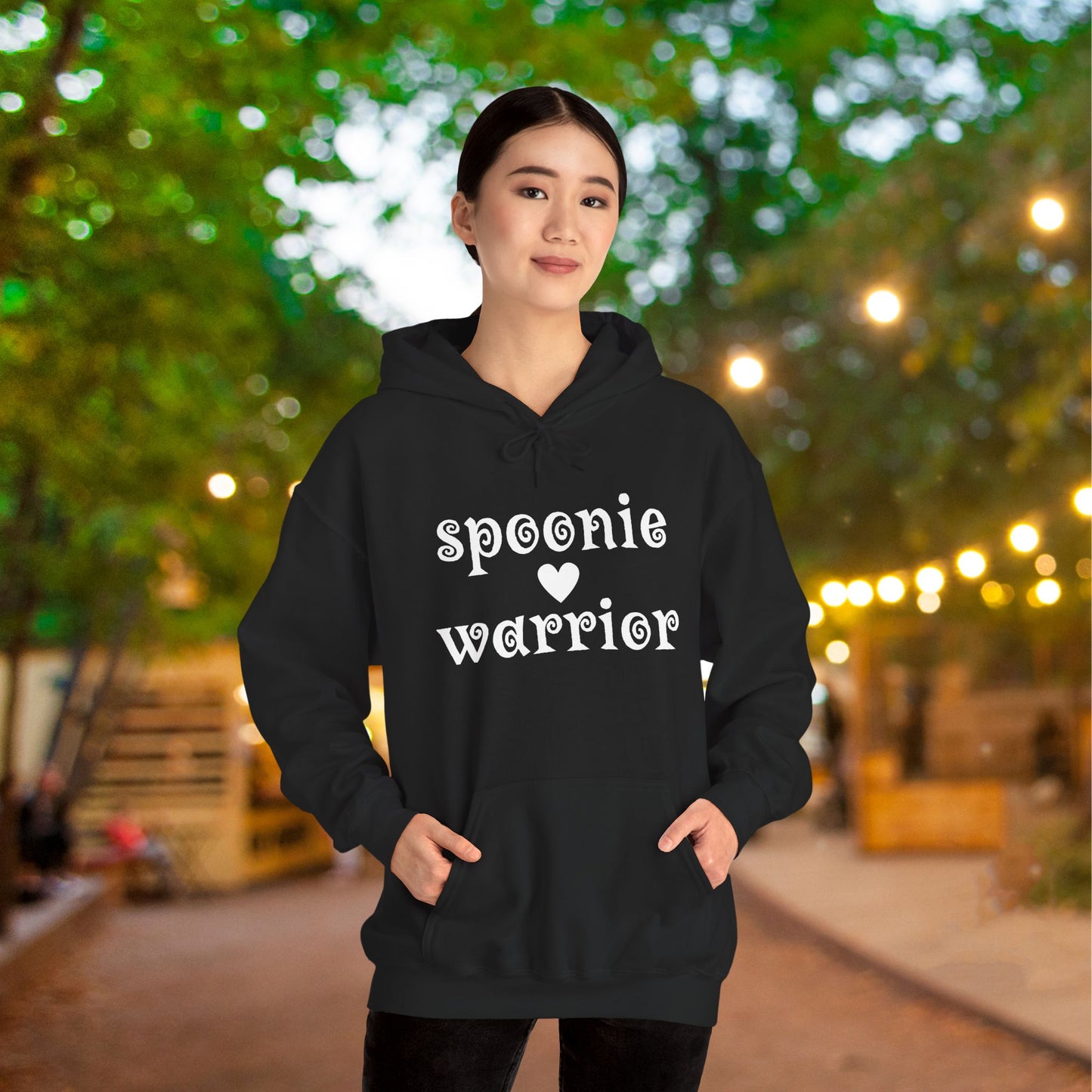 Spoonie Warrior Definition Heavy Blend™ Hooded Sweatshirt