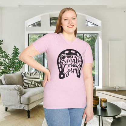 Just A Small Town Girl Adult T-shirt