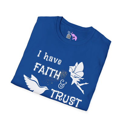 Faith Trust No PIxie Dust Adult T-shirt