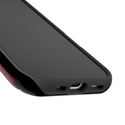 Never Surrender American Flag MagSafe® Compatible Tough Case for iPhone