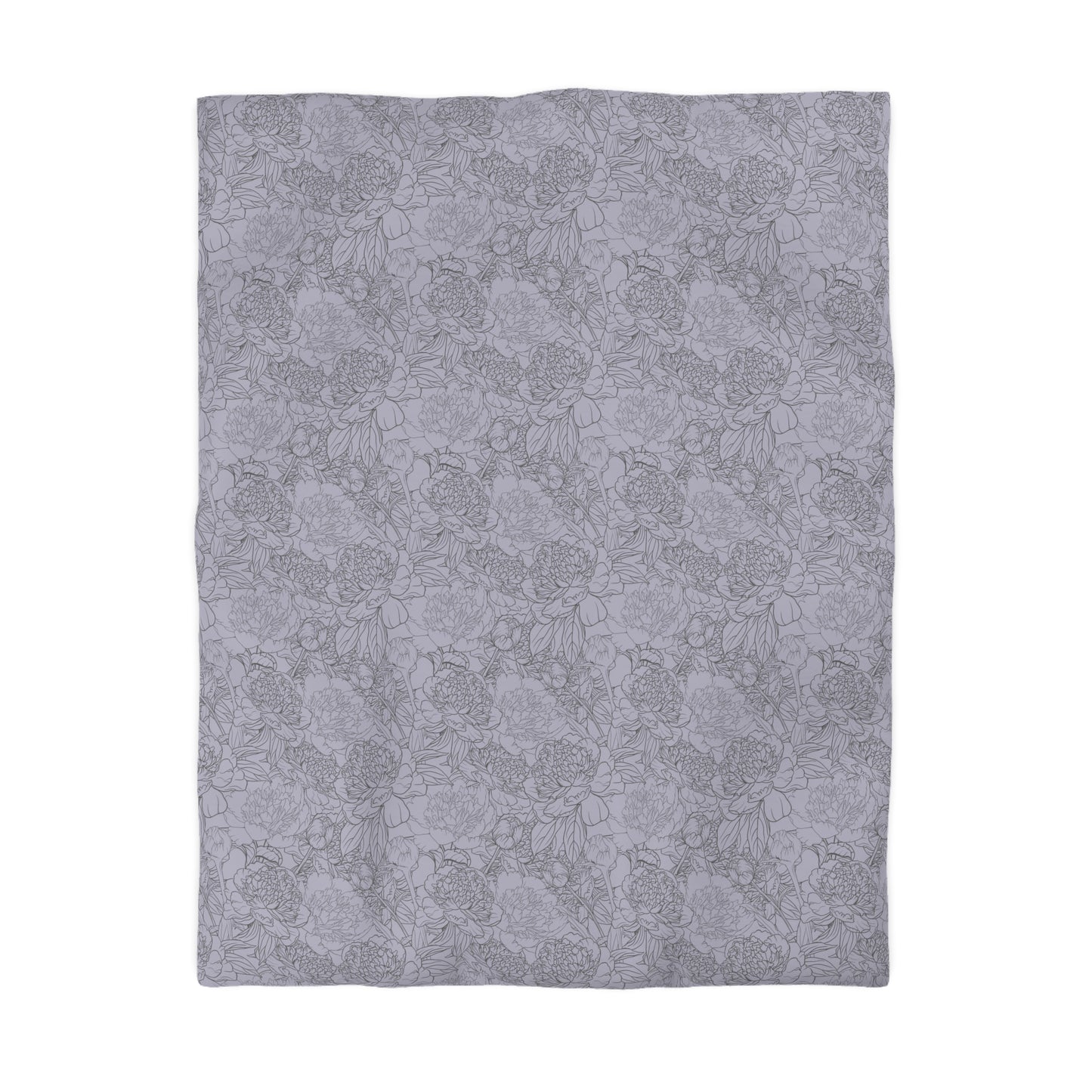 Dusty Bloom Microfiber Duvet Cover