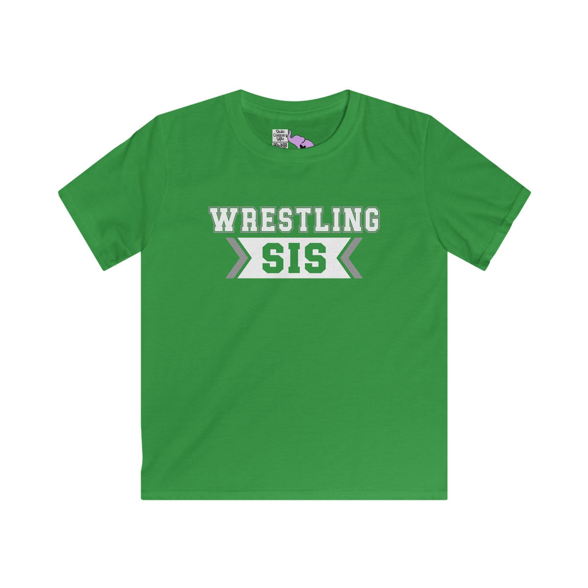 Wrestling Sis Youth Softstyle Tee