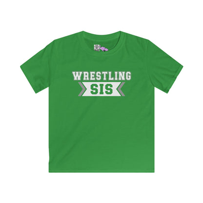 Wrestling Sis Youth Softstyle Tee