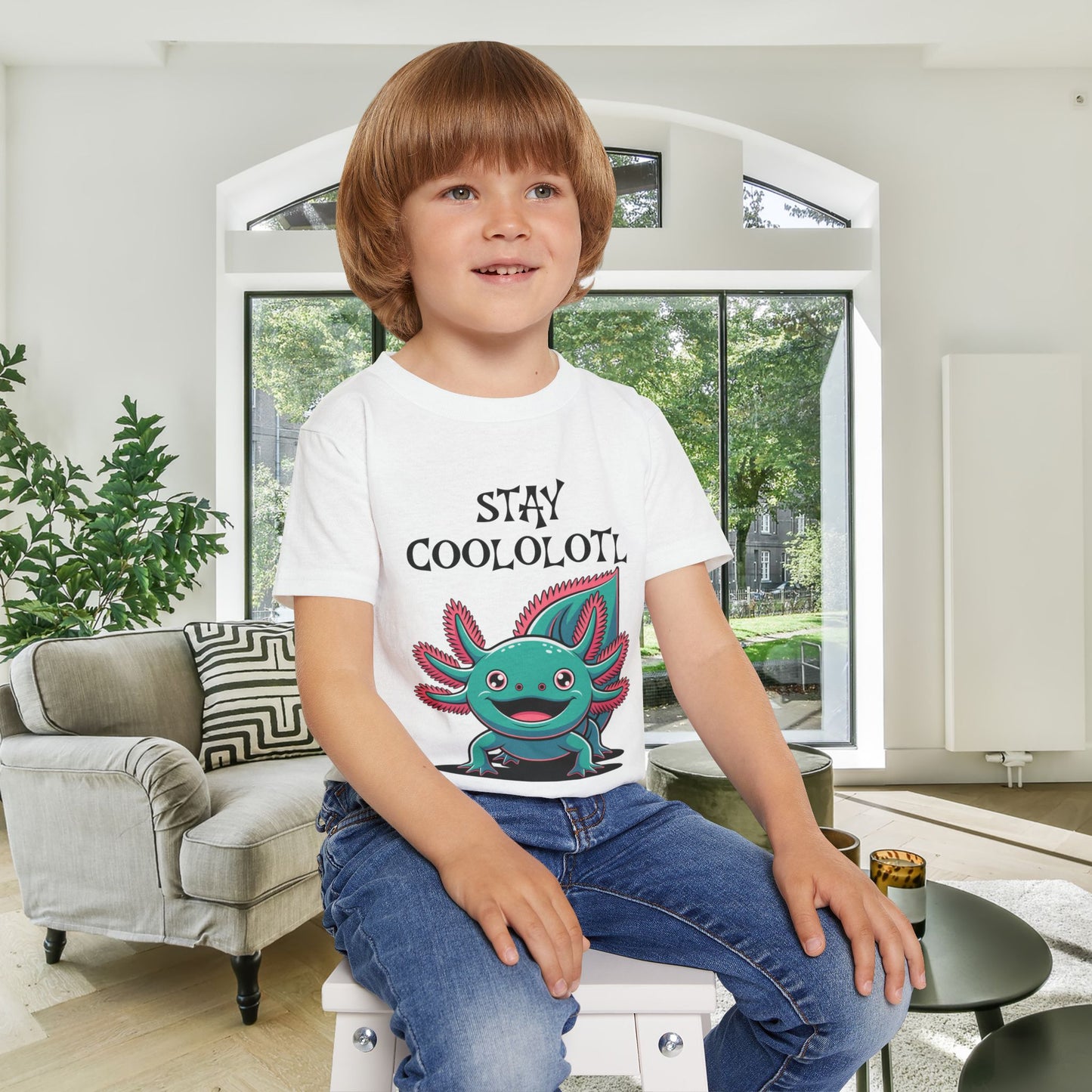 Stay Coololotl Heavy Cotton™ Toddler T-shirt