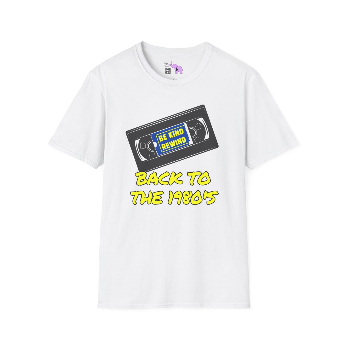 Be Kind Rewind Back to the 1980's Adult T-shirt