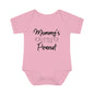 Mommy's Little Peanut Infant Baby Rib Bodysuit