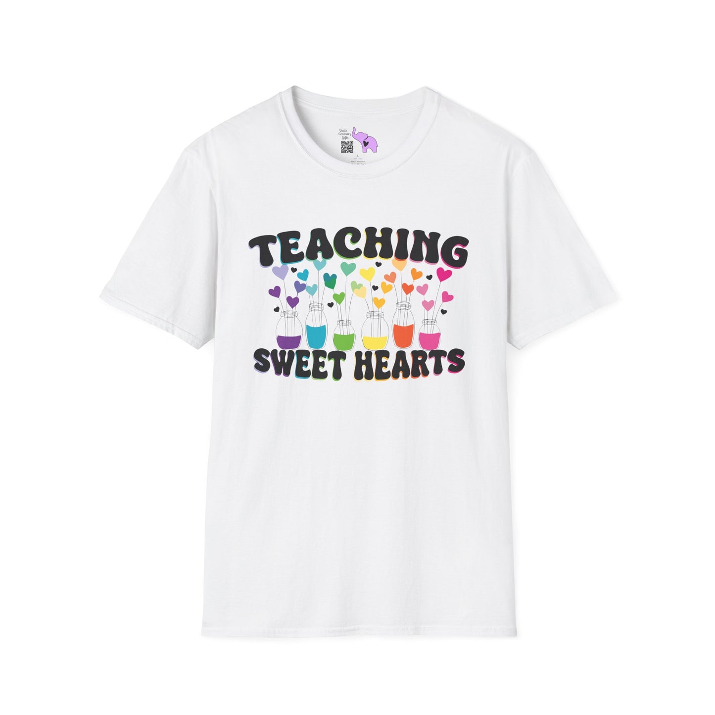 Teaching Sweet Hearts Adult T-shirt