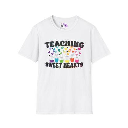 Teaching Sweet Hearts Adult T-shirt